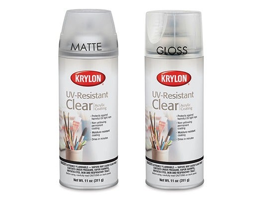 Krylon® UV  Resistant Clear Coat Spray