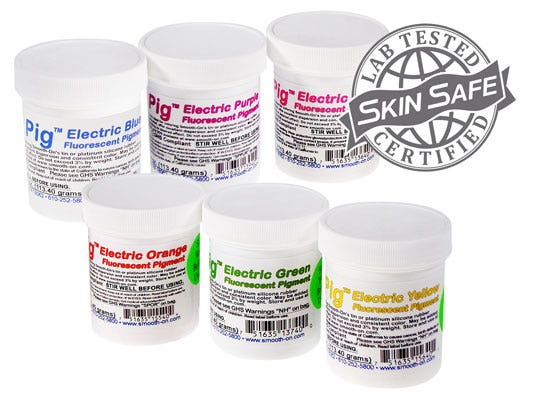 Silc Pig™ Electric Fluorescent Pigments 